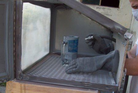 sandblasting glass etching equipment