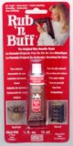 Rub n buff paint used for enhancing etchings.