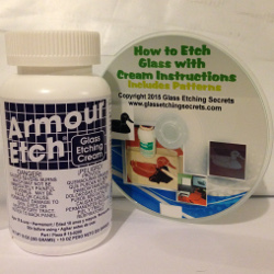 Armour Etch Glass Etching Cream, 10 oz.