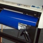 Vinyl cutter used for etching and recommended in Glass Etching Secrets.