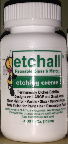 Buy 4 oz Etchall Glass Etching Cream Bottle