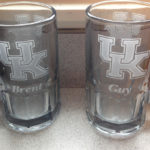 University of Kentucky Etched Mugs