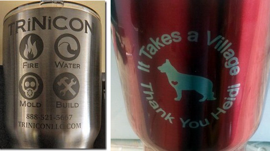 Anonized mugs customized