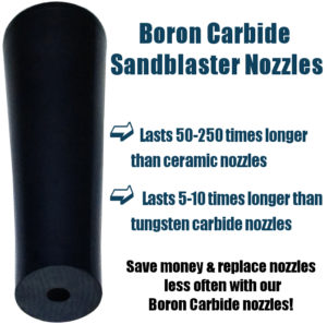 details about boron carbide nozzle
