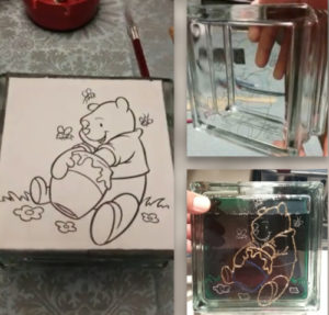 Learn how to etch glass block.