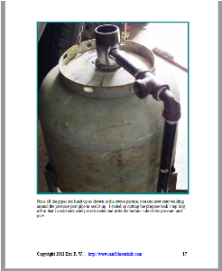 pressure pot building sizes