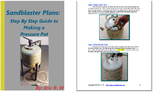 sandblaster book plans